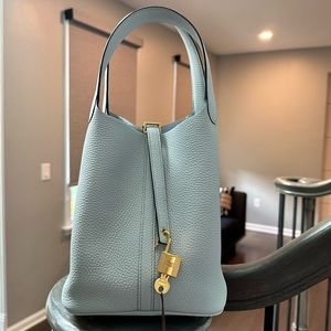 Hermes picotin pale blue 22